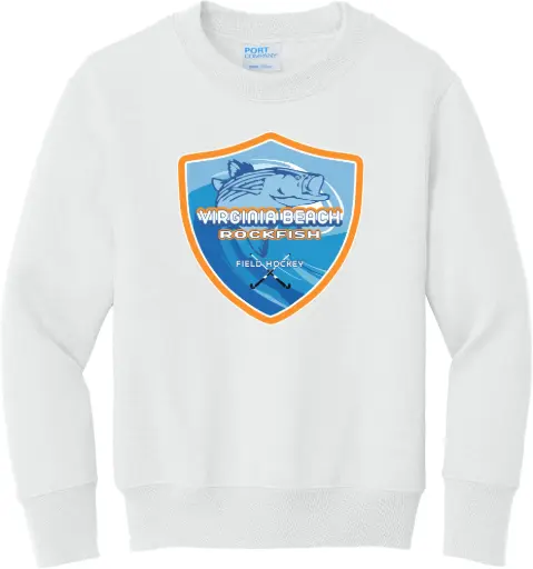 VB Rockfish Youth Core Fleece Crewneck Sweatshirt